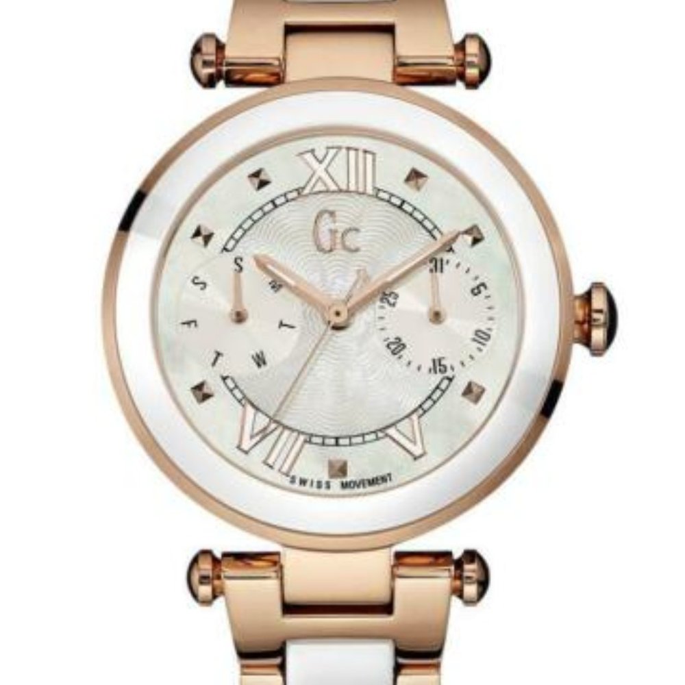 GC Guess Collection Ladychic Rose Gold Ceramics